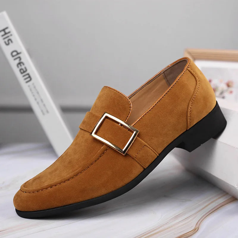 Alarik - Business-Loafer aus Wildleder für Herren