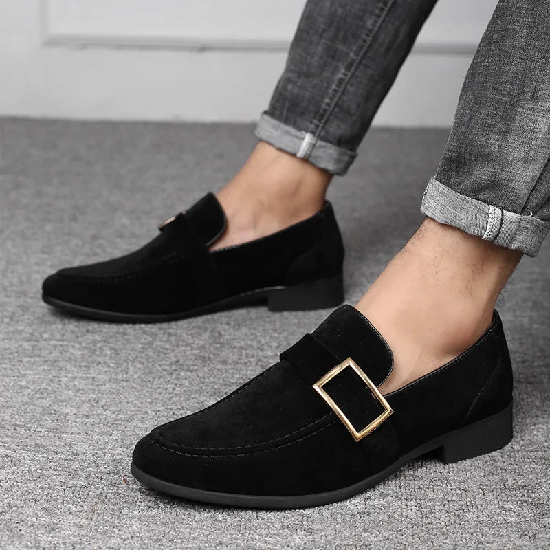 Alarik - Business-Loafer aus Wildleder für Herren