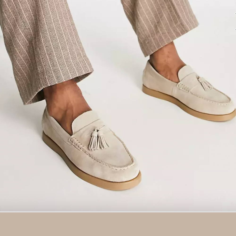 Matteo - Klassische Wildleder-Loafer für stilvolle Eleganz