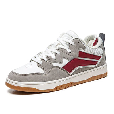 Hauke - Retro Sneaker im Low-Top-Stil mit Kontrastdetails