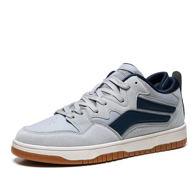 Hauke - Retro Sneaker im Low-Top-Stil mit Kontrastdetails