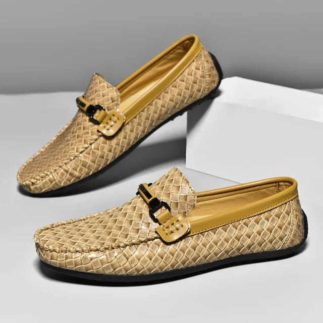 Aishan - Elegante Leder-Loafer für Herren