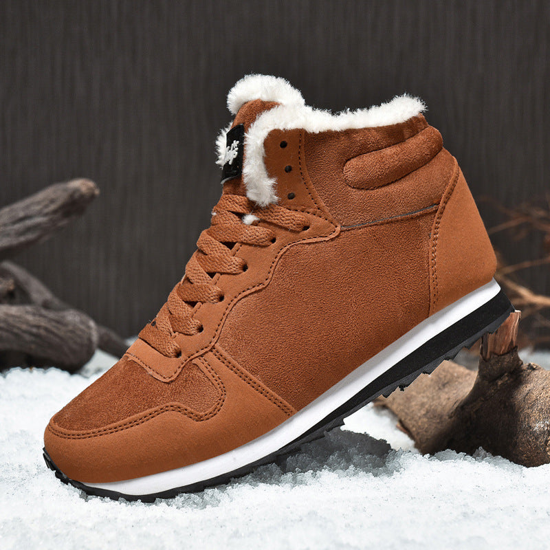 Chaussures d'hiver en laine pour hommes