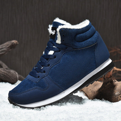 Chaussures d'hiver en laine pour hommes