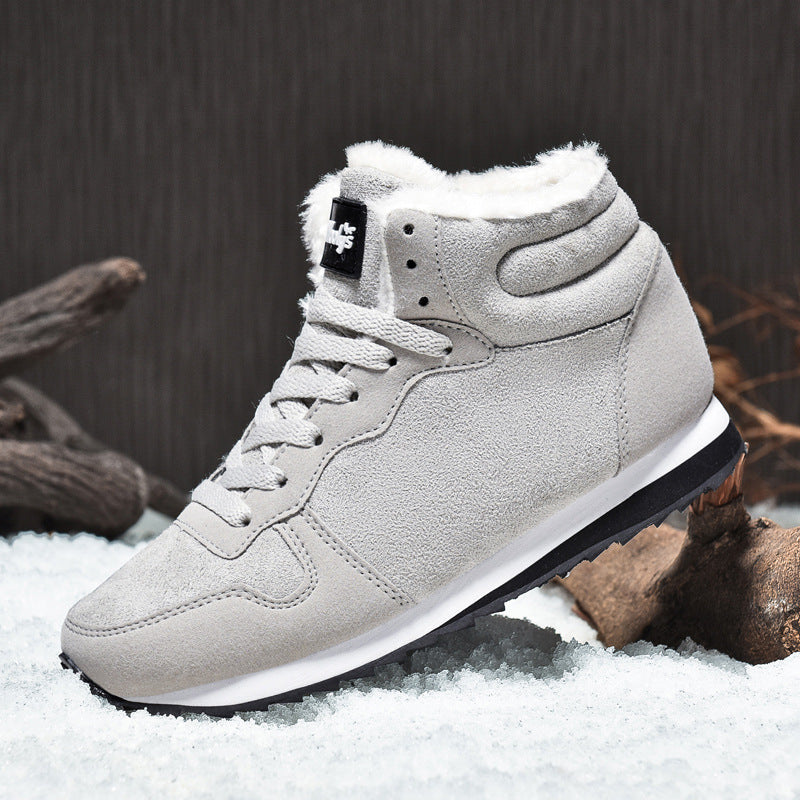 Chaussures d'hiver en laine pour hommes